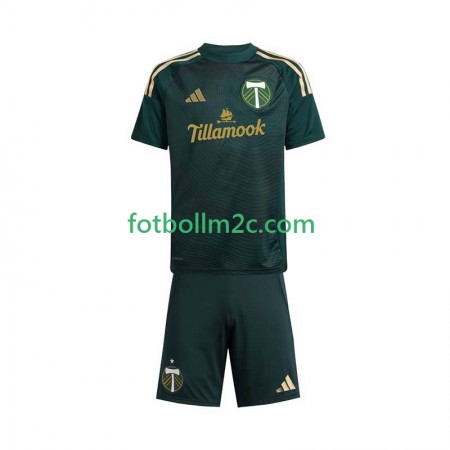 Fußballtrikots Portland Timbers Kinder Heim Trikotsatz 2025